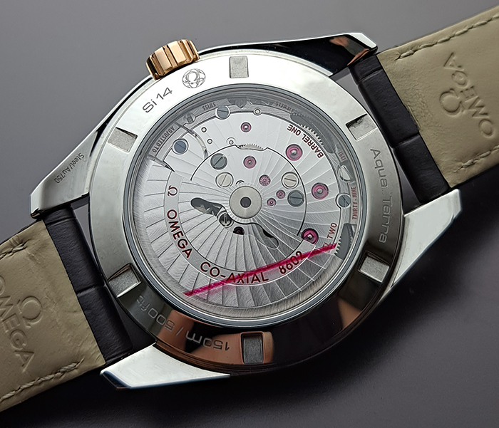 Omega Seamaster Aqua Terra 150M Co-Axial Day-Date 18K RG/SS Ref. 231.23.42.22.06.001